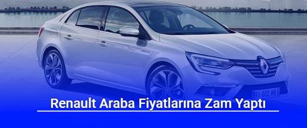 Kasım 2022 Sıfır Renault Araba Fiyatları