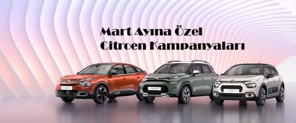 Mart Ayına Özel Citroen Kampanyaları