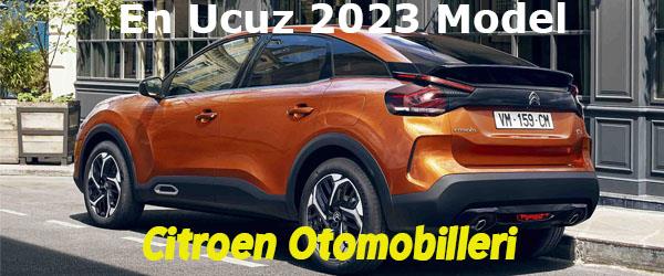 En Ucuz 2023 Model Citroen Otomobilleri