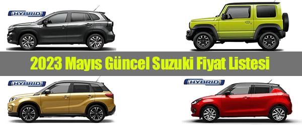 2023 Mayıs Güncel Suzuki Fiyat Listesi