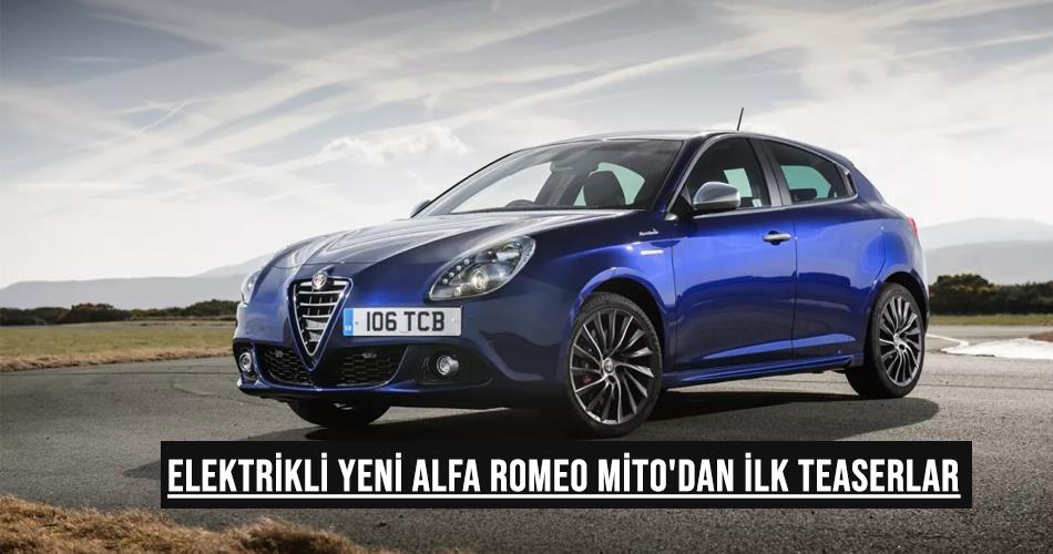 Elektrikli Yeni Alfa Romeo Mito'dan İlk Teaserlar