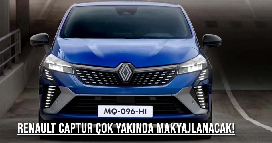 Renault Captur Çok Yakında Makyajlanacak!
