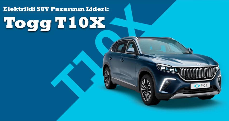 Elektrikli SUV Pazarının Lideri: Togg T10X
