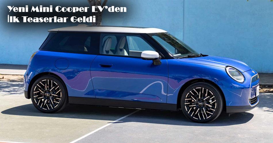 Yeni Mini Cooper EV’den İlk Teaserlar Geldi