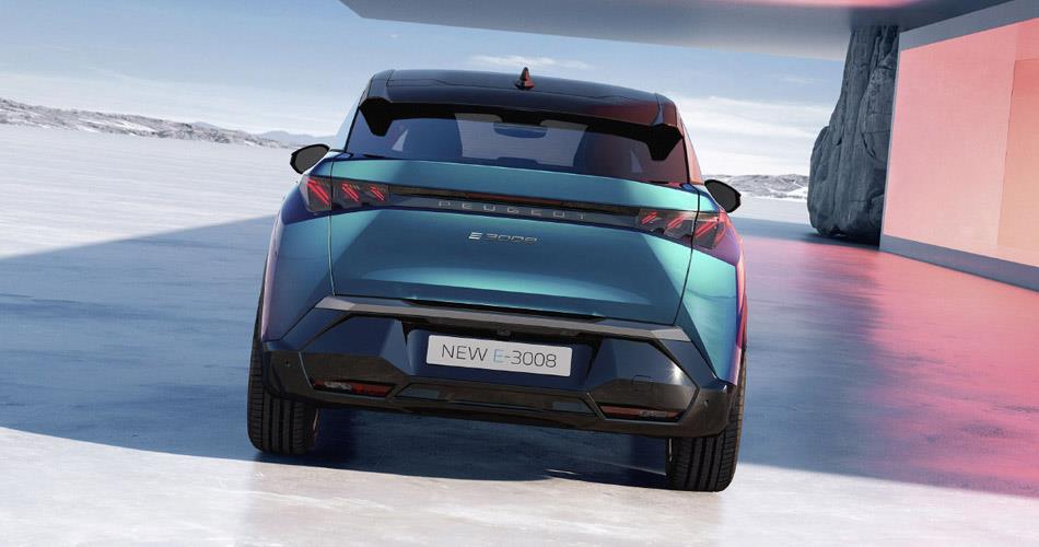 Tamamen Elektrikli Peuogeot E-3008 Tasarımıyla Büyülüyor