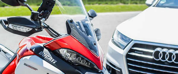 Ducati, araçlar arasında haberleşme projesi için Audi ile çalışmalarına başladı!