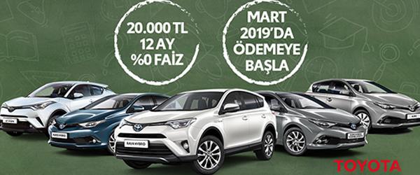 Toyota Yıl Sonu Kampanyası 2018