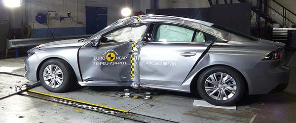 Peugeot 508 Euro NCAP testinde güven verdi.
