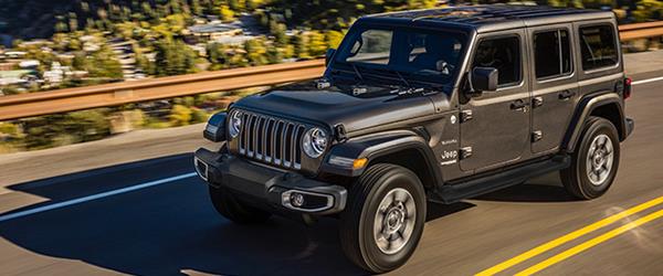 En iyi Suv ödülünün sahibi Jeep Wrangler oldu