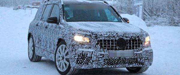 2020 Mercedes-AMG GLB 35 test Sırasında Görüntülendi