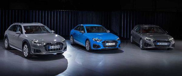 Yeni Audi A4 Gamı Makyajlı Yüzleri ve Hibrit Desteğiyle Geldi