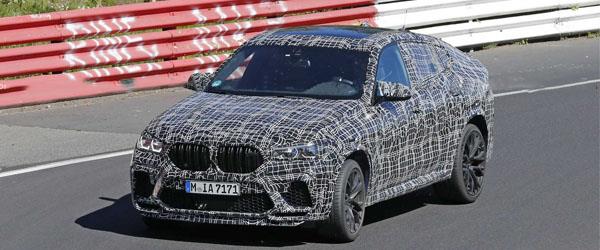Yeni BMW X6 M Nürburgring'de Casus Kameralara Yakalandı