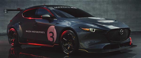 2020 Mazda 3'ün Yarış Otomobil Modeli Tanıtıldı