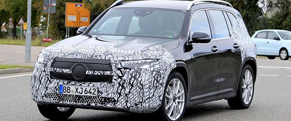 Mercedes EQB Hafif Kamuflajıyla Kameralara Yakalandı