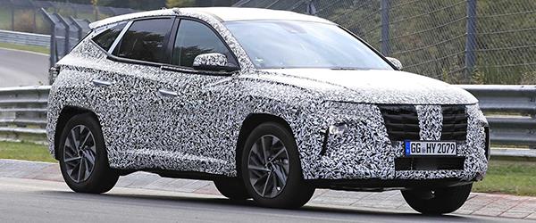Yeni Hyundai Tucson Test Edilirken Görüntülendi