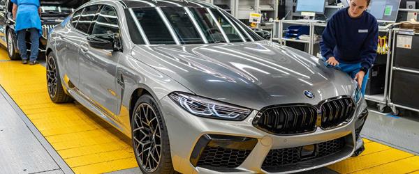 BMW M8 Gran Coupe Üretimine Başlandı