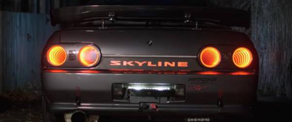 Nissan Skyline R32’a Yapılan “Sonsuz Stop” Dizaynı