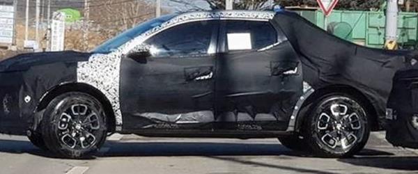Hyundai Santa Cruz Sokaklarda Karşımıza Çıktı