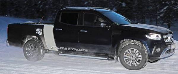 Mercedes X-Class Yeni Versiyonuyla Kameralara Takıldı