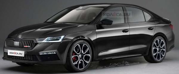 2020 Skoda Octavia RS için Konsept Tasarım
