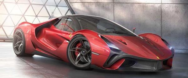Ferrari Stallone Konseptinin Detayları