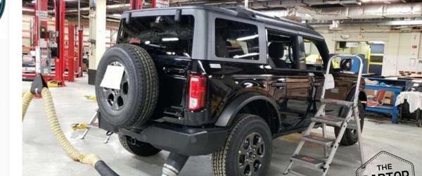 2020 Ford Bronco Modelinin Resimleri Sızdı