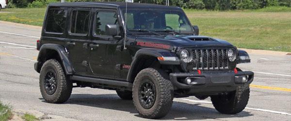 Jeep Wrangler Rubicon 392 V8, Test Edilirken Görüntülendi