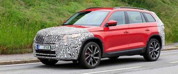 2021 Skoda Kodiaq Test Esnasında Görüntülendi