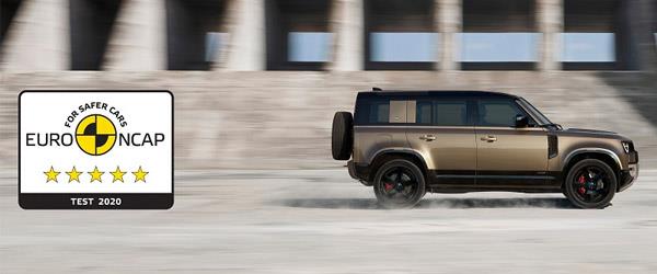 Yeni Land Rover Defender Euro NCAP’tan Tam Not Aldı