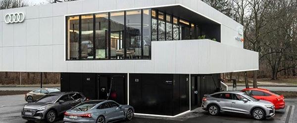 Audi’den Yeni Şarj Merkezi Konsepti